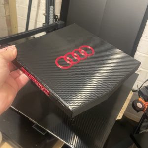 Carbon Fiber effect Audi Q7 ECU Cover (2005-early 2015)